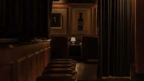 Interior del club secreto del hotel Thompson