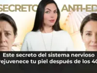 Este secreto del sistema nervioso rejuvenece tu piel después de los 40