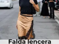 Falda lencera cómo usarla este spring y arrasar en cada outfit