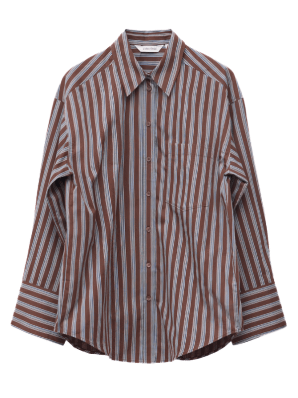 Camisa de rayas moda primavera 2026