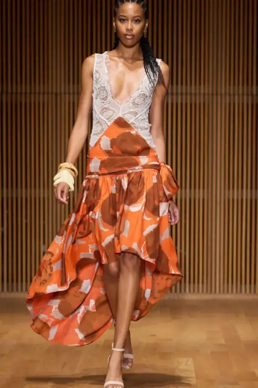Falda larga de moda 2026