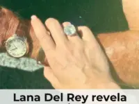 Lana Del Rey revela su anillo de compromiso y rompe el silencio