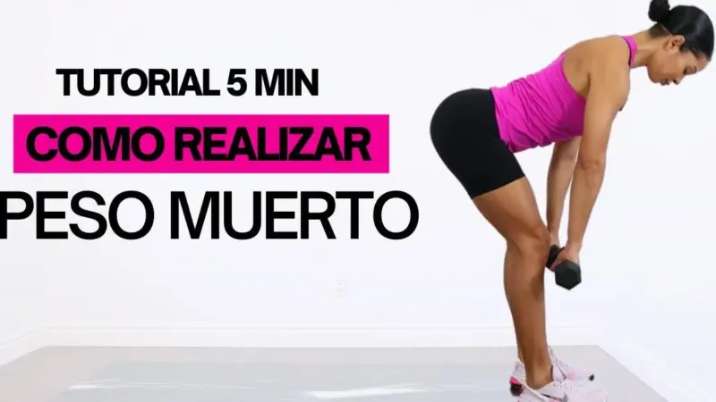 Peso muerto para tonificar todo el cuerpo