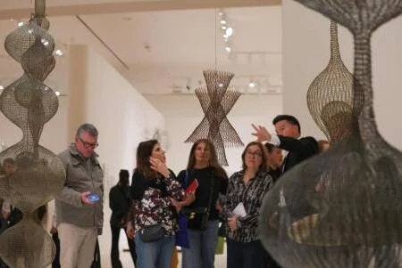 Ruth Asawa's art at Guggenheim Bilbao