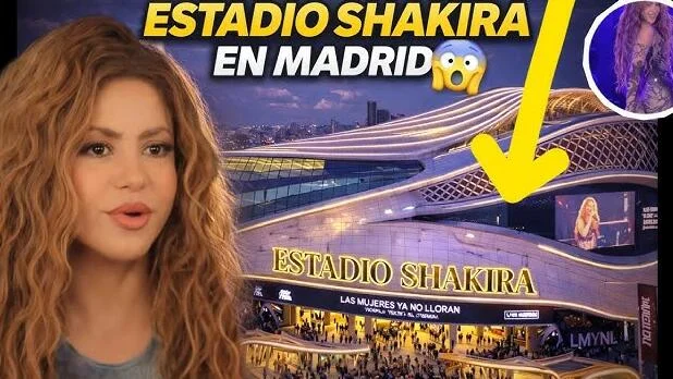 Shakira en concierto en Madrid