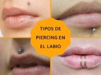 tipos de piercing en el labio